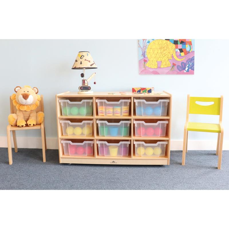 Whitney Brothers Nine Tray Storage Cabinet(Whitney Brothers WHT-WB0909T) - SchoolOutlet