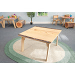 Whitney Brothers Nature View Live Edge Square Table 22