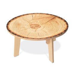 Whitney Brothers Nature View Live Edge Round Table 18" Height