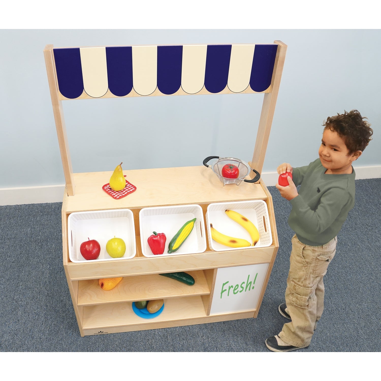 Whitney Brothers Preschool Market Stand(Whitney Brothers WHT-WB1761) - SchoolOutlet