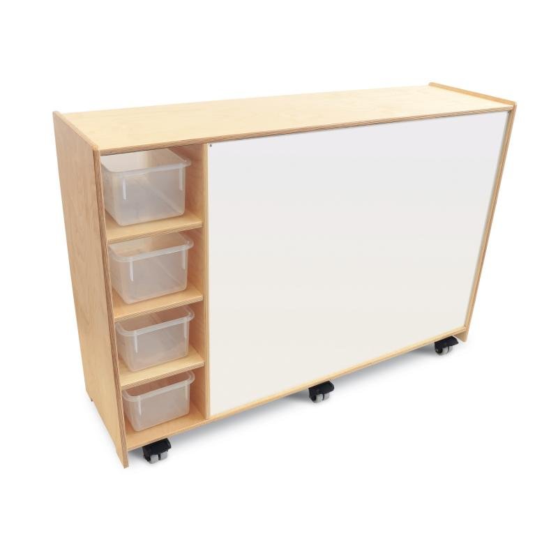 Whitney Brothers Magnetic Write And Wipe Mobile Cabinet (Whitney Brothers WHT-WB1768) - SchoolOutlet