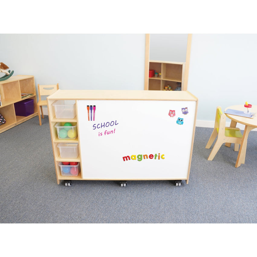 Whitney Brothers Magnetic Write And Wipe Mobile Cabinet(Whitney Brothers WHT-WB1768) - SchoolOutlet