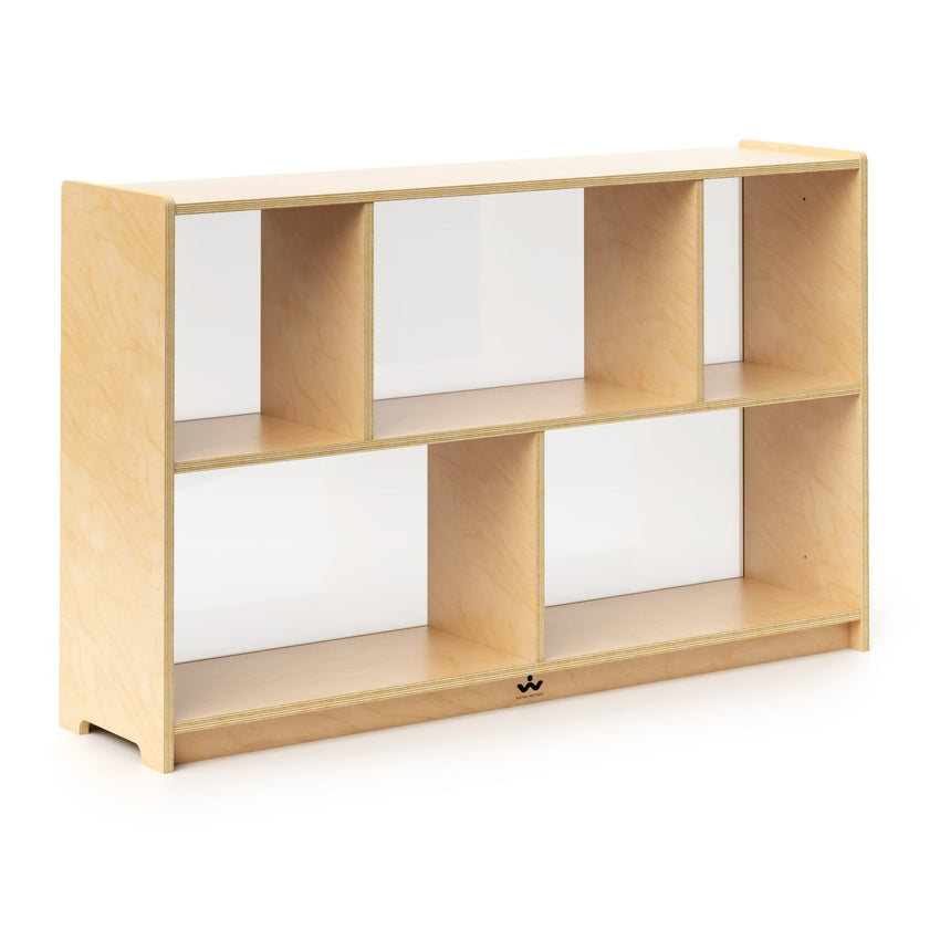 Whitney Brothers Acrylic Back Storage Cabinet 30H(Whitney Brothers WHT-WB1789) - SchoolOutlet