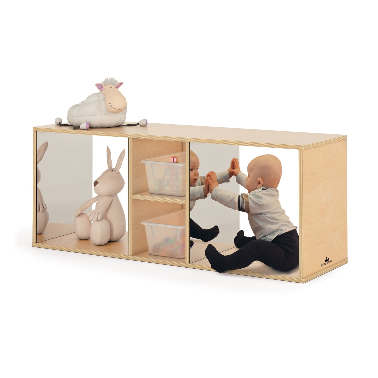 Whitney Brothers Toddler Discovery Crawl Through Cabinet(Whitney Brothers WHT-WB1847) - SchoolOutlet