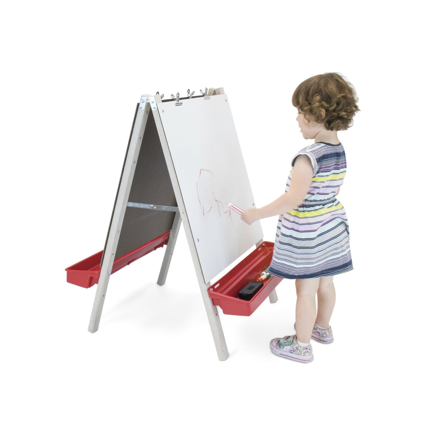 Whitney Brothers Toddler Adjustable Marker Board Easel(Whitney Brothers WHT-WB1863) - SchoolOutlet