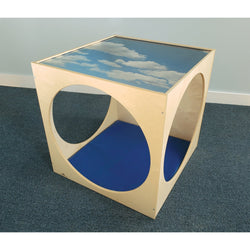Whitney Brothers Acrylic Sky Top Playhouse Cube With Floor Mat (Whitney Brothers WHT-WB2122)