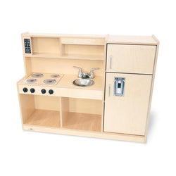 Whitney Brothers Let's Play Toddler Kitchen Combo - Natural (WHT-WB2351)