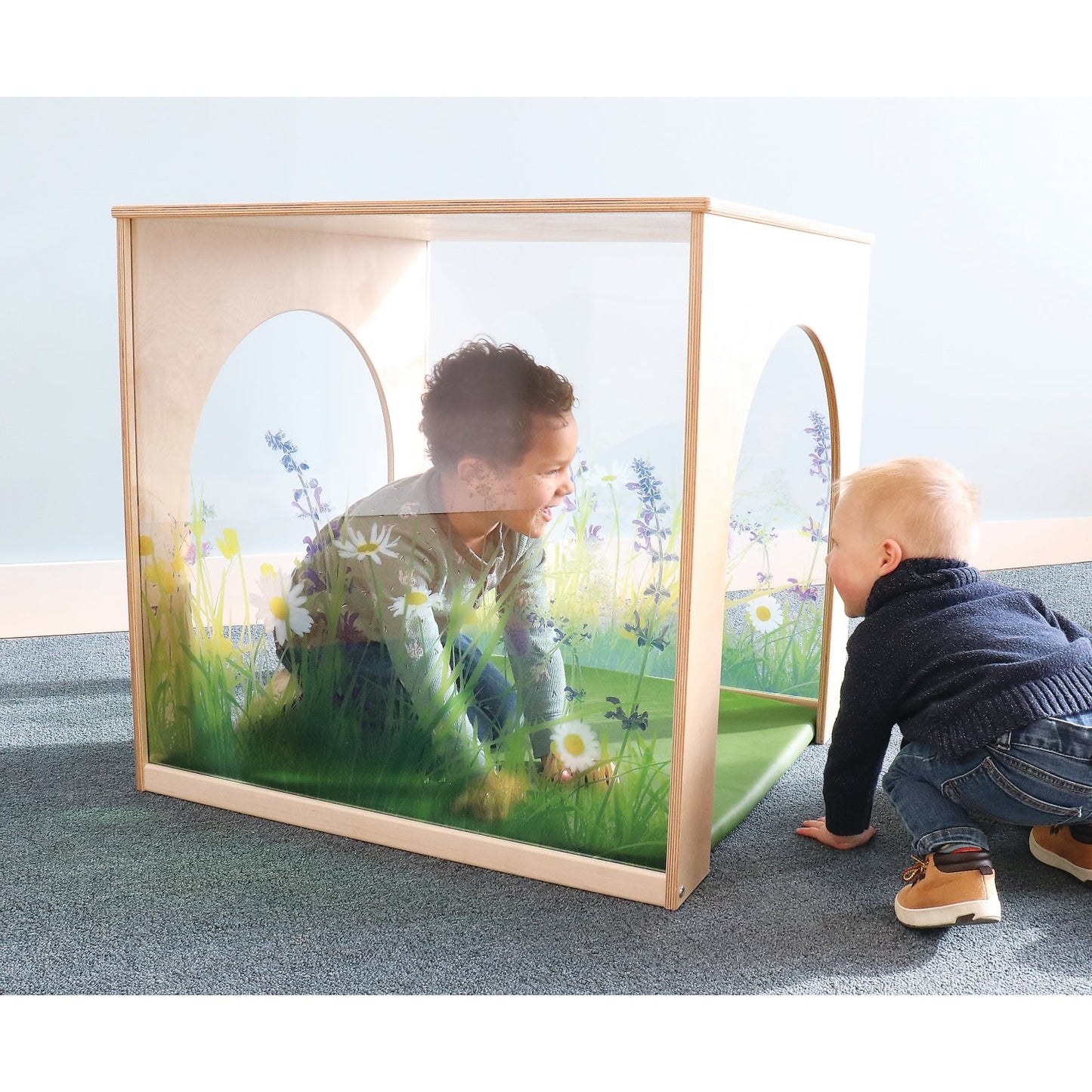 Whitney Brothers Nature View Playhouse Cube And Mat Set(Whitney Brothers WHT-WB2452) - SchoolOutlet