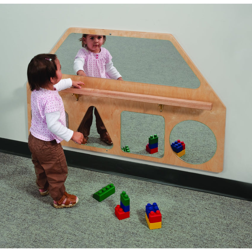 Whitney Brothers Wall Mirrors With Pull Up Bar(Whitney Brothers WHT-WB6128) - SchoolOutlet