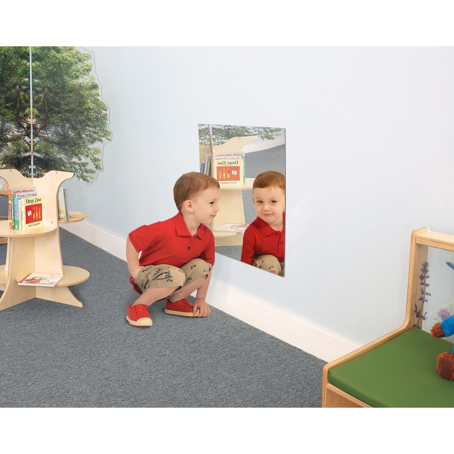 Whitney Brothers Square Mirror(Whitney Brothers WHT-WB6625) - SchoolOutlet