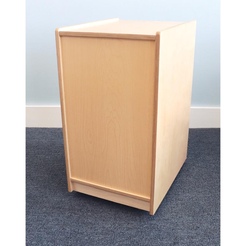 Whitney Brothers Clear Tray Single Column Storage Cabinet(Whitney Brothers WHT-WB7001) - SchoolOutlet