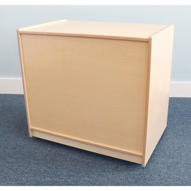 Whitney Brothers Clear Tray Double Column Storage Cabinet(Whitney Brothers WHT-WB7002) - SchoolOutlet