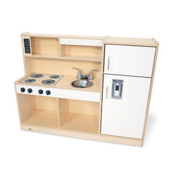 Whitney Brothers Let's Play Toddler Kitchen Combo - White (WHT-WB7251)