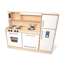 Whitney Brothers Contemporary Kitchen Combo - White