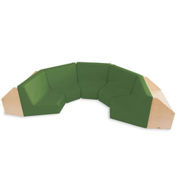 Whitney Brothers Five Section Reading Nook(Whitney Brothers WHT-WB8510)