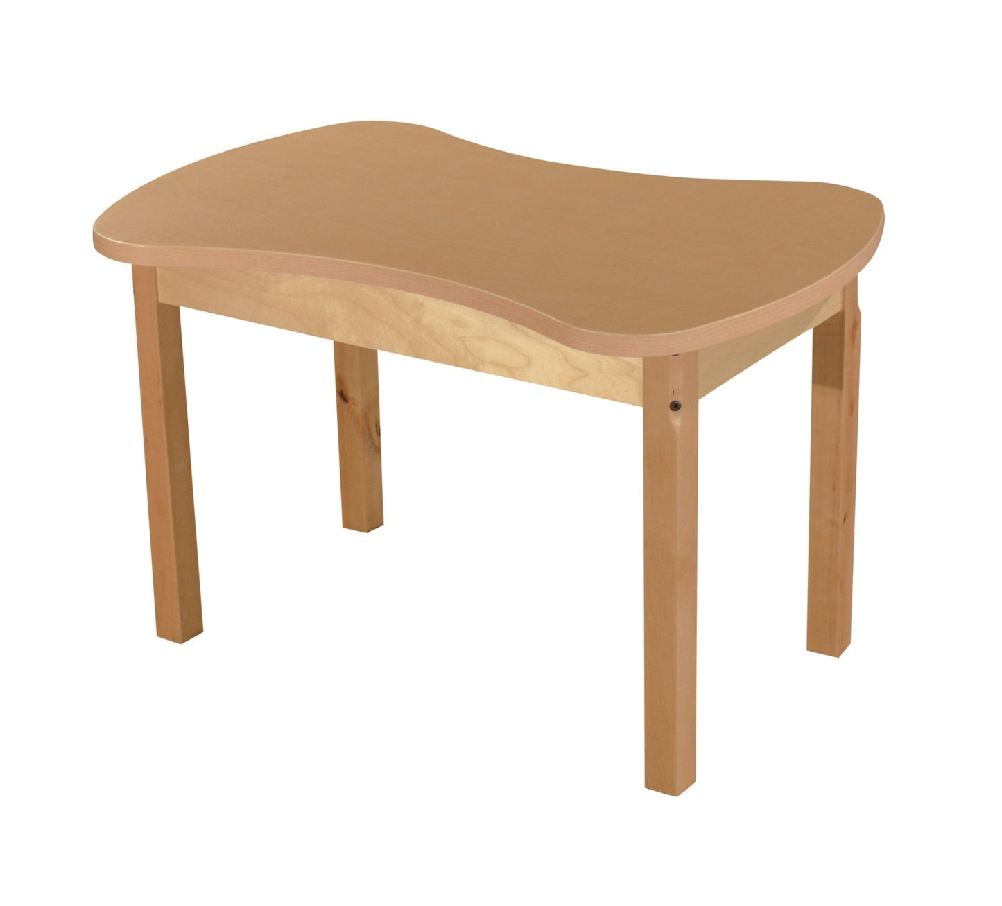 Wood Designs Synergy Junction 24" x 36" High Pressure Laminate Table with Hardwood Legs- 14" - (HPL2436C14) - SchoolOutlet