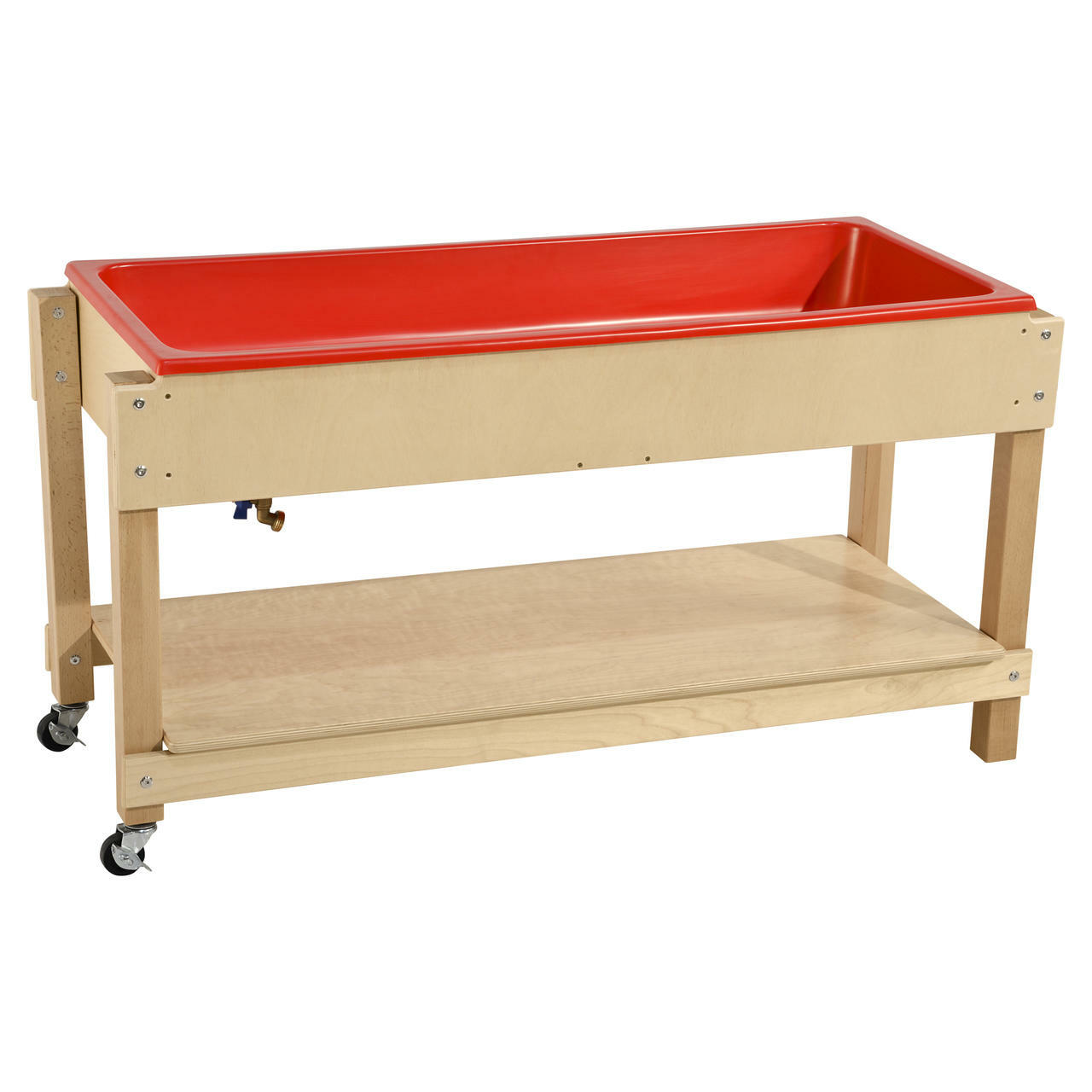 Wood Designs Sand and Water Table with Lid/Shelf - (11810) - SchoolOutlet