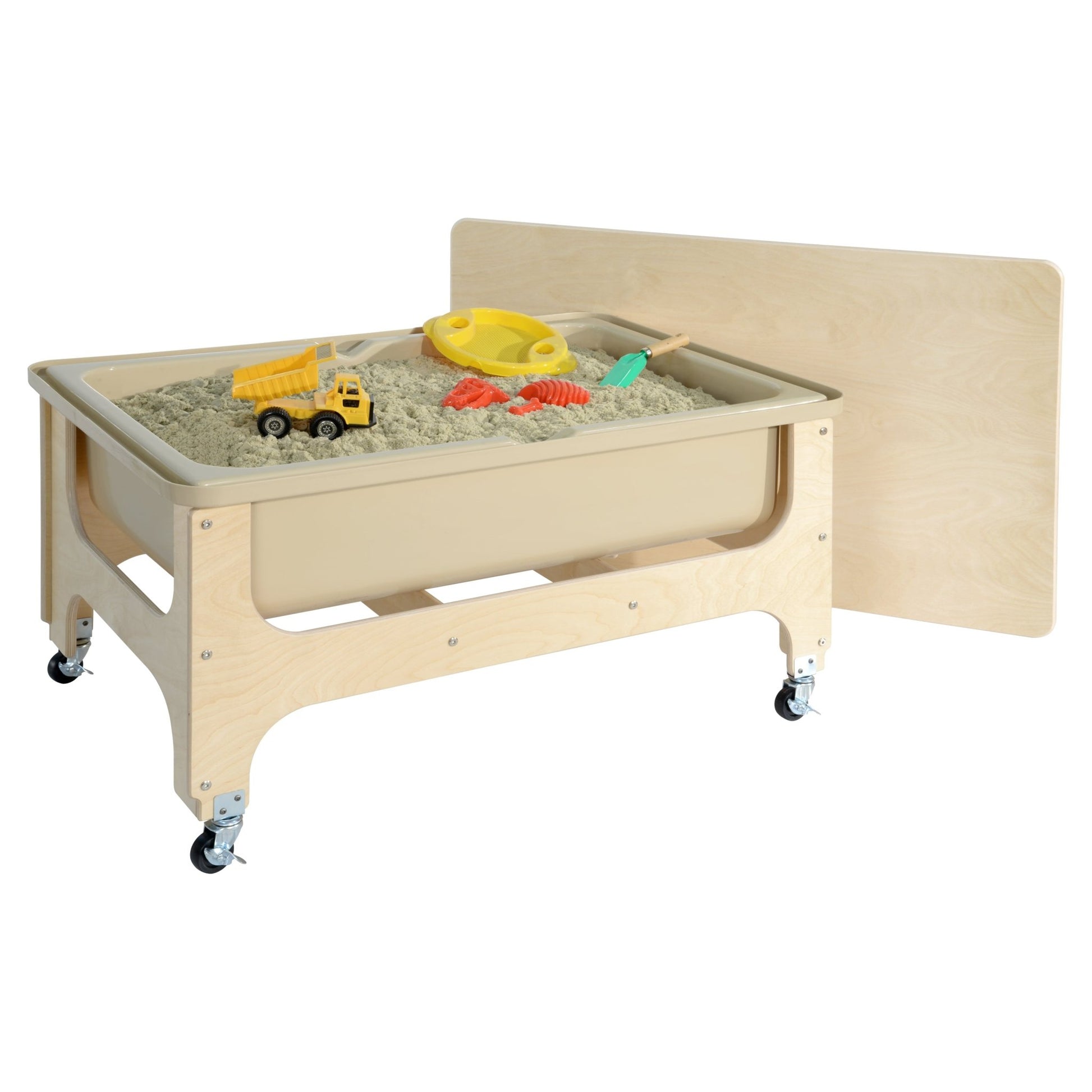 Wood Designs Tot Size Deluxe Sand & Water Table with Lid - (11875TN) - SchoolOutlet