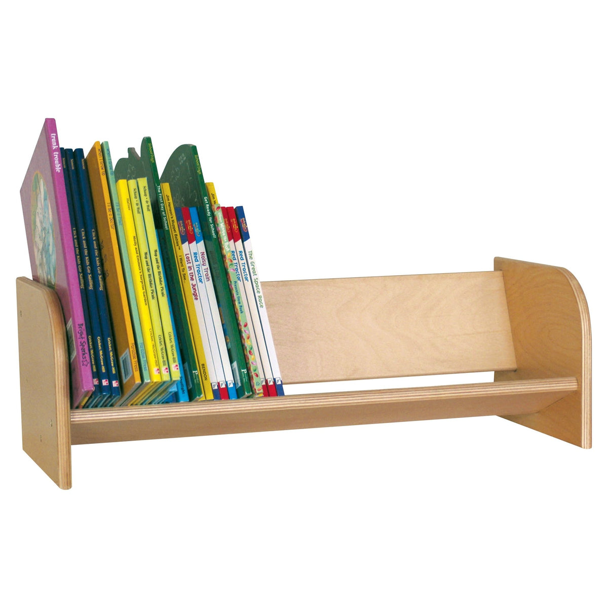 Design Craft Book Rack Wood Designs Book Display Rack (WD13900) | SchoolOutlet