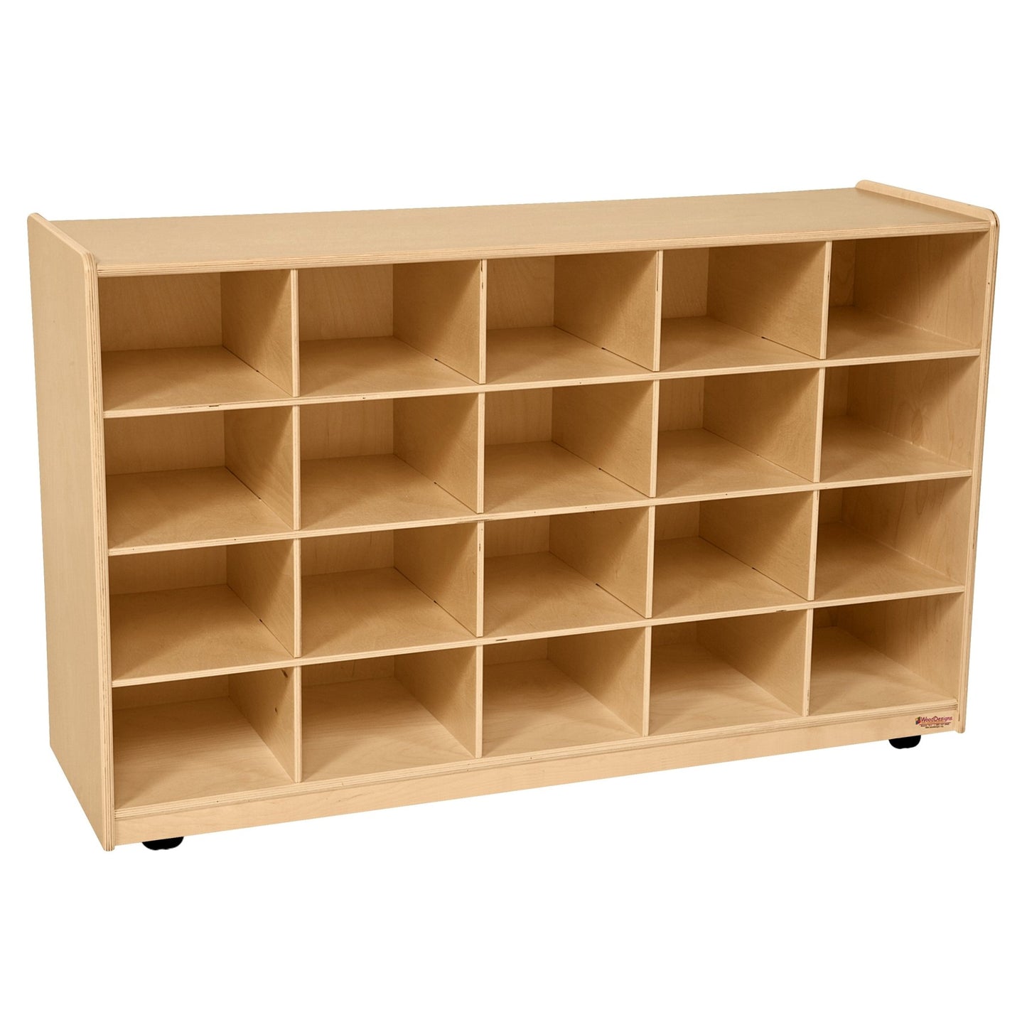 Wood Designs 20 Tray Storage - 30"H x 48"W - SchoolOutlet