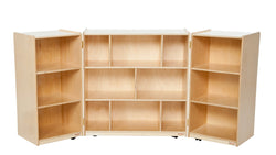 Wood Designs 3 Section Folding Storage - 36"H (WD15600)