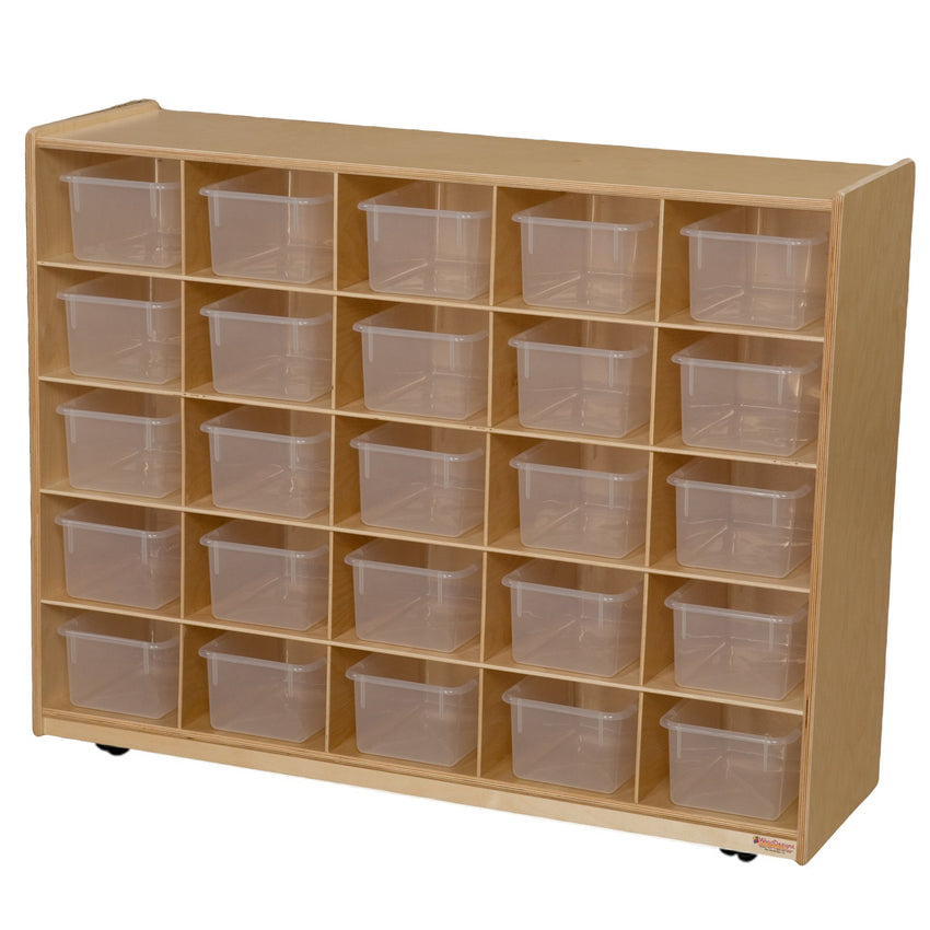 Wood Designs 25 Tray Storage - 38"H x 48"W - SchoolOutlet