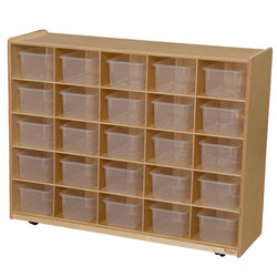 Wood Designs 25 Tray Storage - 38"H x 48"W