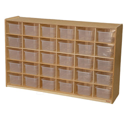 Wood Designs 30 Tray Storage - 38"H x 58"W