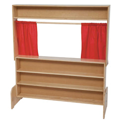 Wood Designs Deluxe Puppet Theater with Chalkboard (Wood Designs WD21650)