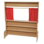 Wood Designs Deluxe Puppet Theater with Chalkboard (Wood Designs WD21650) - SchoolOutlet
