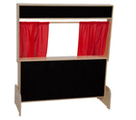 Wood Designs Deluxe Puppet Theater with Flannelboard (Wood Designs WD21652) - SchoolOutlet