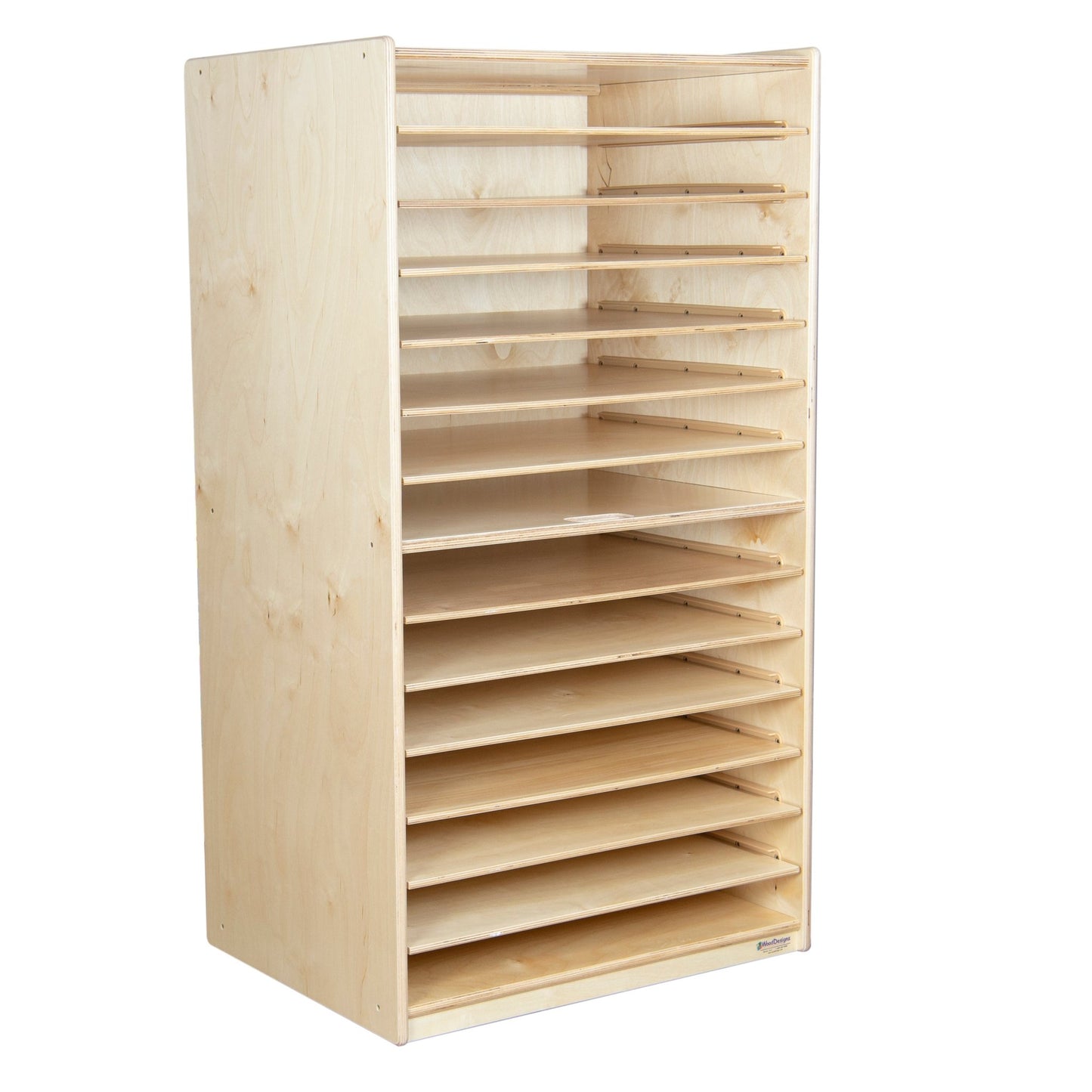 Wood Designs Puzzle and Paper Storage Center (WD33500) - SchoolOutlet