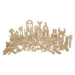 Wood Designs Classroom Blocks - 24 Shapes, 372 Pieces - (60600) - SchoolOutlet