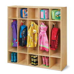 Young Time 5-Section Stand Alone Locker - Ready-to-Assemble (Young Time YOU-7106YT)