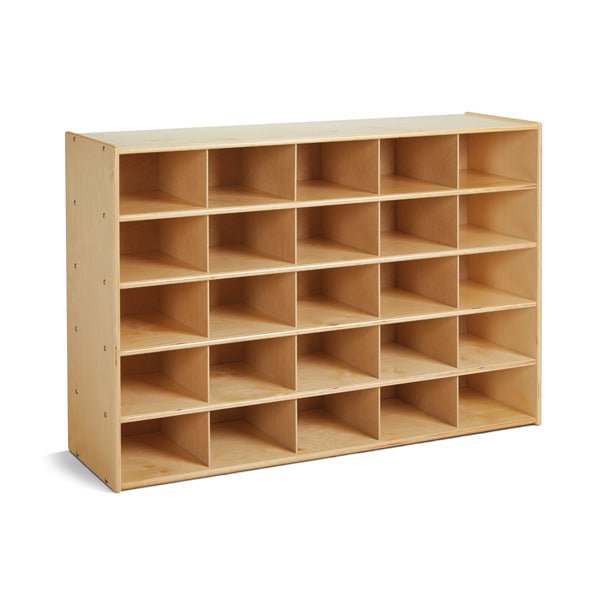 Young Time 25 Tray Cubbie Storage Without Bins - Ready-to-Assemble (Young Time YOU-7140YT) - SchoolOutlet
